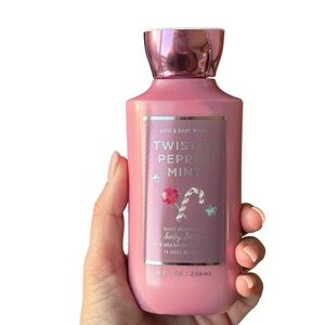 Bath & Body Works Twisted Peppermint Body Lotion 8 oz (A)